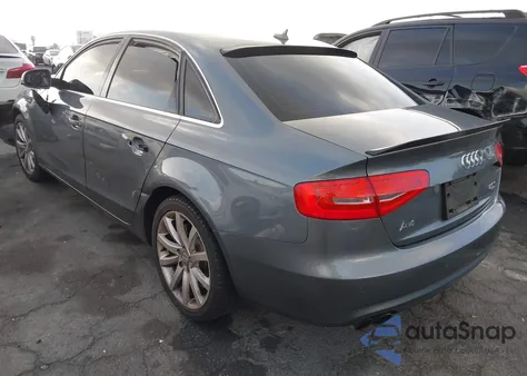 2013 Audi A4 2.0T Premium from USA, damaged, VIN WAUKFAFL5DN032401
